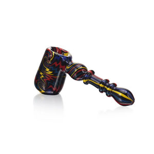 High Society Eris Premium Wig Wag Bubbler - Color:Rainbow V2