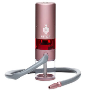 Hitoki Trident Laser Combustion Bong - Color:Rose Gold