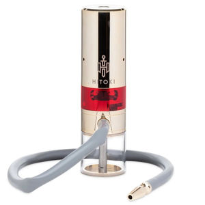 Hitoki Trident Laser Combustion Bong - Color:24k Gold