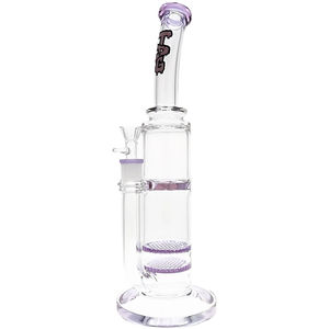 TAG 16” Double Honeycomb Perc Bong