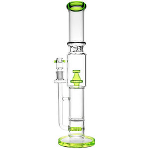 CaliConnected 18” Cone Perc Bong - Color:Green