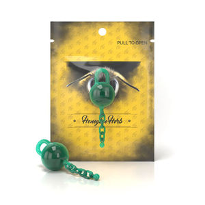 Honeybee Herb Dab Sets - Style:1-Piece Terp Chain - Color:Green