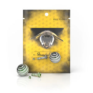 Honeybee Herb Dab Sets - Style:3-Piece Mushroom Pillar Set - Color:Green