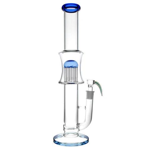 CaliConnected 17” Jellyfish Perc Bong - Accent Colors:Blue