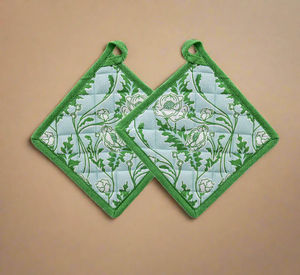 Old-School Potholder Set