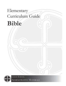Elementary Curriculum Guide - Bible (Download)