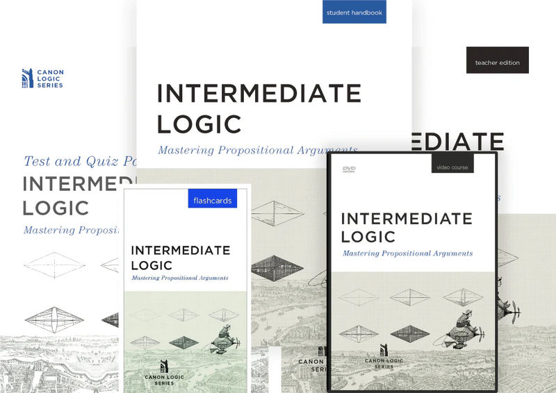 Intermediate Logic - Product:Books & Tests Package + DVD Course + Flashcards