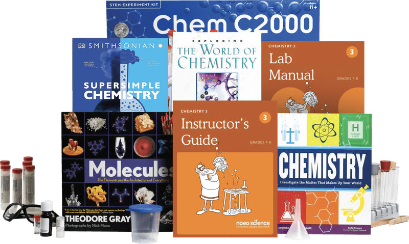 Chemistry 3 (Grades 7-8) - See More Options:Extra Experiment Kits