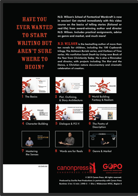 N.D. Wilson's School of Fantastical Wordcraft (DVD)