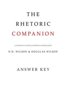 The Rhetoric Companion - Book:Answer Key Only
