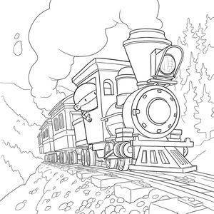 Hello Ninja Coloring Book