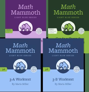 Math Mammoth - Grade 3 - Book:Full Package