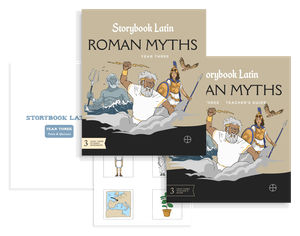 Storybook Latin 3: Roman Myths - Option:Full Package + Flashcards