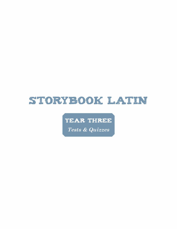 Storybook Latin 3: Roman Myths - Option:Tests & Quizzes Only