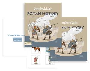 Storybook Latin 4: Roman History - Option:Full Package + Flashcards