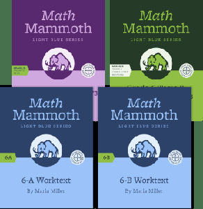 Math Mammoth - Grade 6 - Book:Full Package