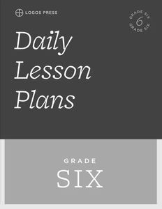 6th Grade Daily Lesson Plans - Media:Digital Download