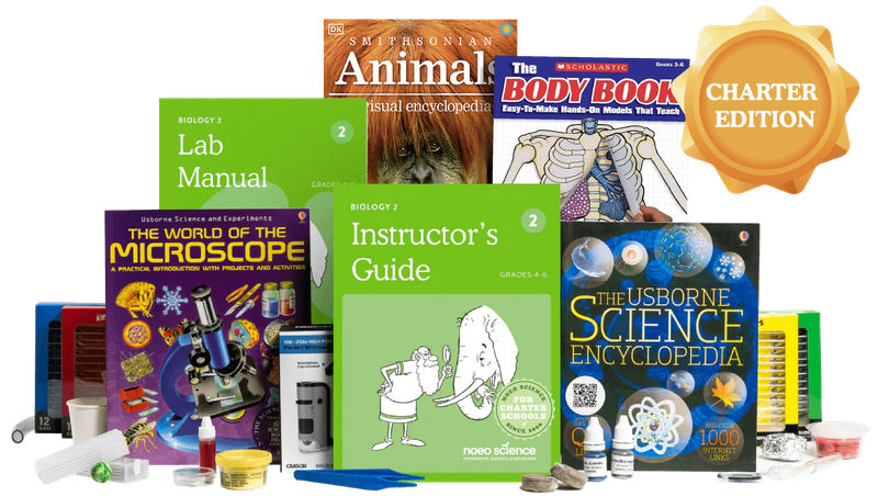 Biology 2 (Charter Edition) - Option:Full Package w/books and pocket microscope