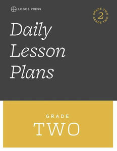 2nd Grade Daily Lesson Plans - Media:Digital Download