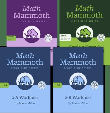 Math Mammoth - Grade 2 - Book:Full Package