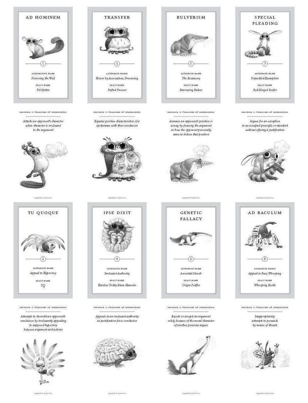 The Amazing Dr. Ransom's Bestiary of Adorable Fallacies - See More Options:Flashcards