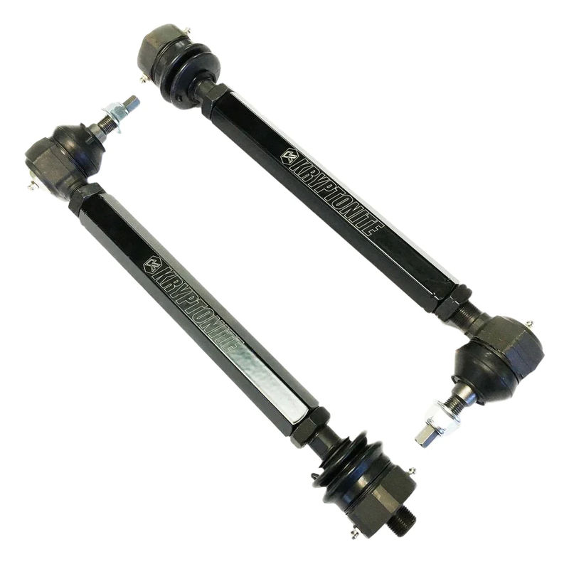 Kryptonite Death Grip Tie Rods, 2011-2019 LML/L5P w/Fabtech RTS Lift Kit