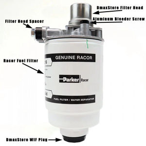 DmaxStore Ultimate Fuel Filter Head Package (Racor), 2001-2016 LB7/LLY/LBZ/LMM/LML - Title:Default Title #MWS Options 14