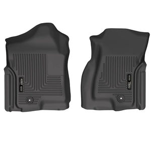 Husky Weatherbeater Floor Liners, Crew Cab 2001-2007 LB7/LLY/LBZ - Floor Liner Options:Front Floor Liner Pair