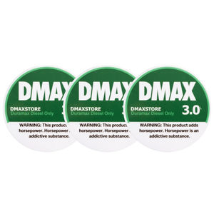 DMAX HP Addiction Sticker (3-Pack) - Sticker Finish:3.0L DMAX