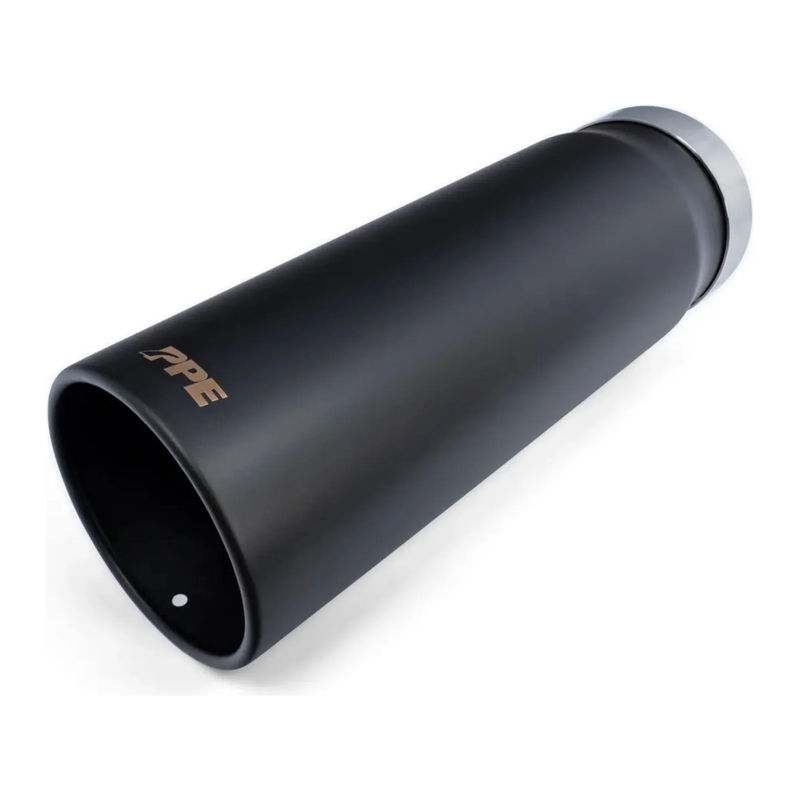 PPE 304 Stainless Steel Slip-On Exhaust Tip, 2015-2025 LML/L5P - Finish:Black