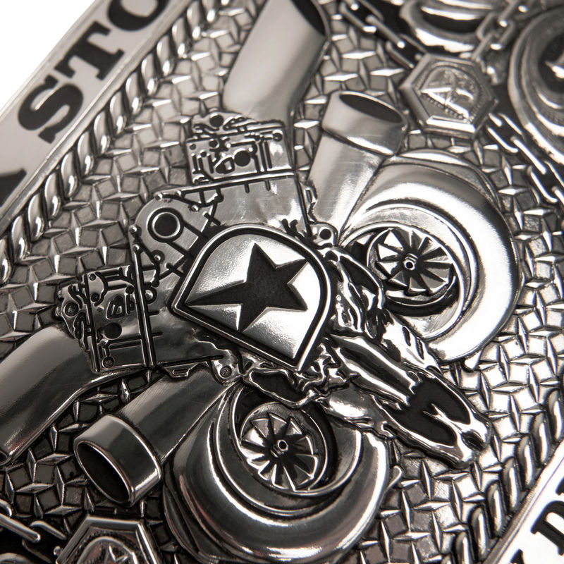 DmaxStore Custom Belt Buckle by Gist Silversmiths