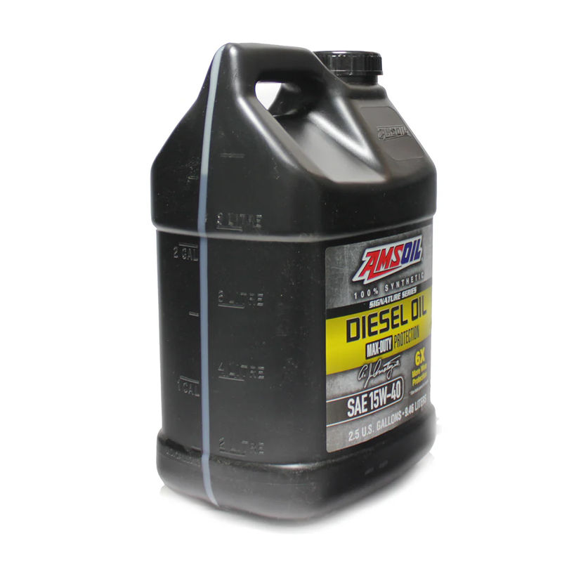 Amsoil Signature Series 15W-40 Synthetic Max-Duty Diesel Oil (2.5 Gallons)