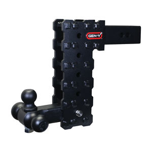 Gen-Y Phantom 16K Drop Hitch 2.5" Receiver - Drop :10" Drop - Hitch Option:Tri Ball Mount