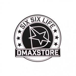 DmaxStore Six Six Life Sticker 3 Pack
