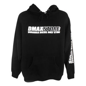 DmaxStore Classic Heavyweight Black Hoodie - Size:XX-Large
