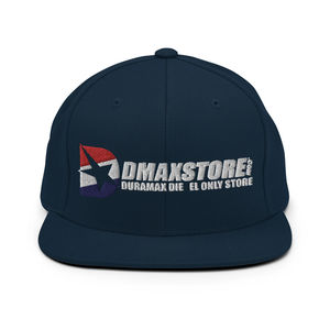 DmaxStore USA Snapback Hat - Color:Dark Navy
