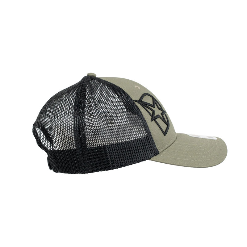 DmaxStore D-Star Snapback Hat (Black/Olive)