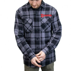 DmaxStore Embroidered Flannel - Size:X-Small