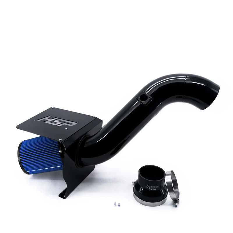HSP Cold Air Intake, 2004.5-2005 LLY - Powdercoat Color:Ink black