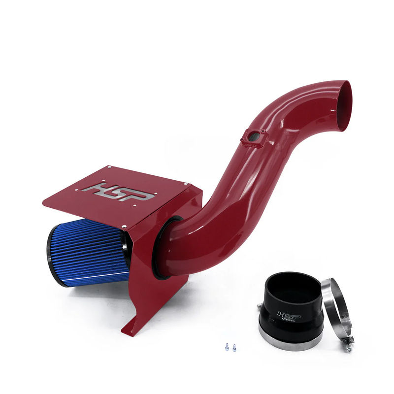 HSP Cold Air Intake, 2007.5-2010 LMM - Powdercoat Color:Illusion Cherry