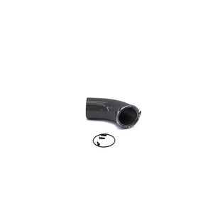 HSP 3.5" LB7 Turbo Inlet Horn, 2001-2004 LB7 - Powdercoat Option:Kingsport Grey