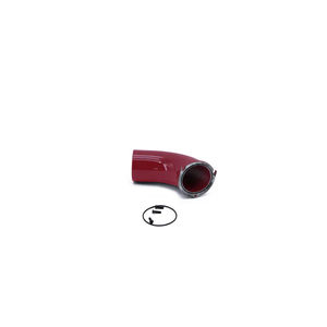 HSP 3.5" LB7 Turbo Inlet Horn, 2001-2004 LB7 - Powdercoat Option:Illusion Cherry