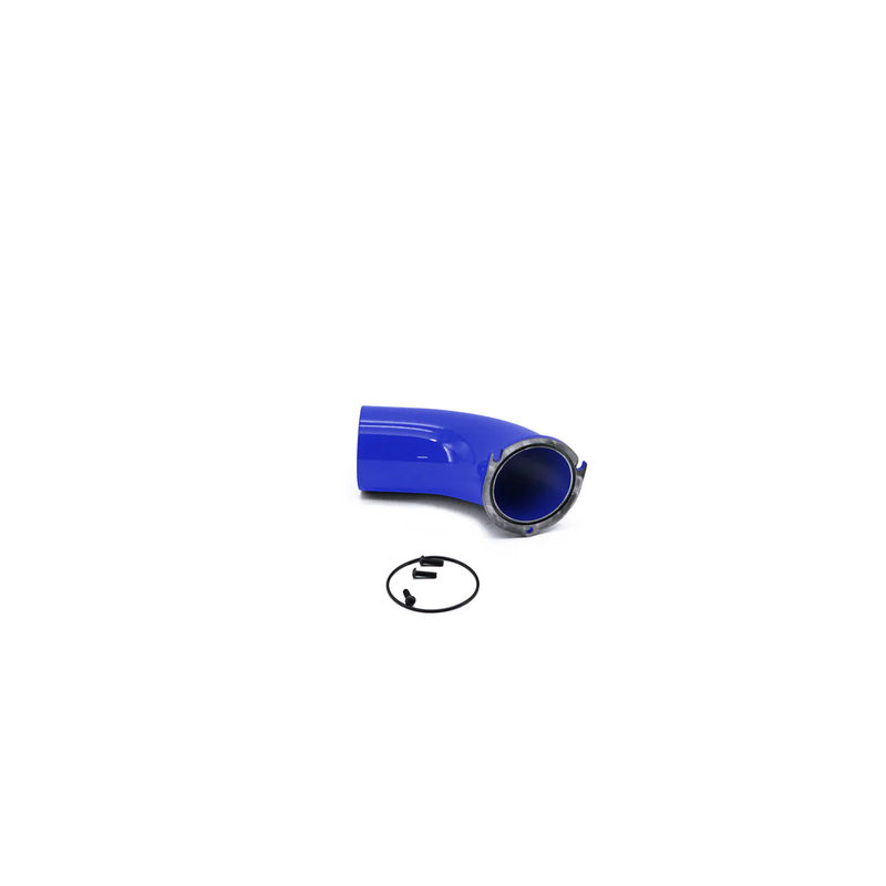 HSP 3.5" LB7 Turbo Inlet Horn, 2001-2004 LB7 - Powdercoat Option:Illusion Blue