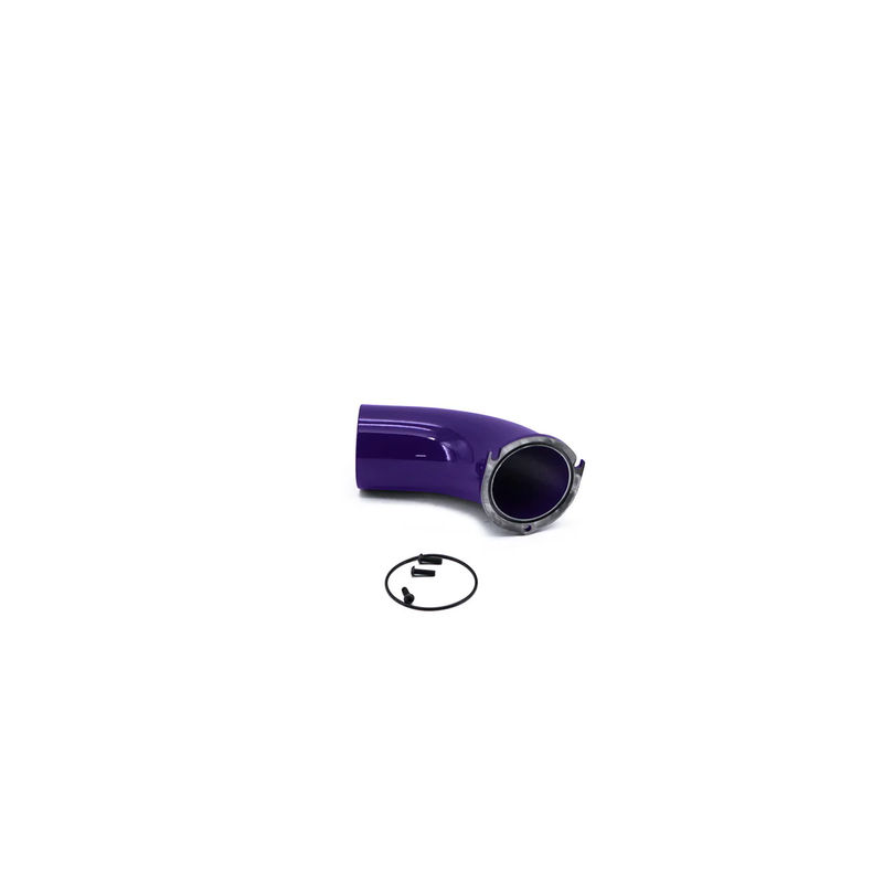 HSP 3.5" LB7 Turbo Inlet Horn, 2001-2004 LB7 - Powdercoat Option:Illusion Purple