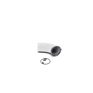 HSP 3.5" LB7 Turbo Inlet Horn, 2001-2004 LB7 - Powdercoat Option:Polar White