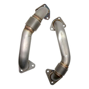 PPE High Flow OEM Replacement Up-Pipes, 2001-2004 LB7 Federal Emissions - Up-Pipe Bolts:Add (12) Max-Flow Up-Pipe Bolts