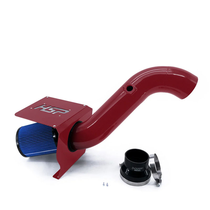 HSP Cold Air Intake, 2001-2004 LB7 - Powdercoat Color:Illusion Cherry