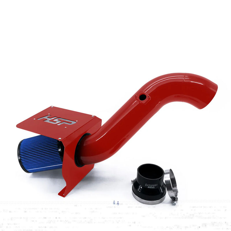 HSP Cold Air Intake, 2001-2004 LB7 - Powdercoat Color:Flag Red