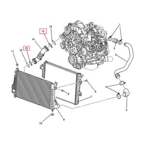 DmaxStore Cold Side Boost Tube O-Ring, 2006-2010 LBZ/LMM