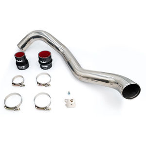 PPE Hot Side Intercooler Charge Pipe - 3.0” Stainless Steel, 2004.5-2010 LLY/LBZ/LMM - Finish:Polished
